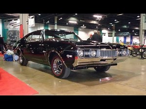 1968 Oldsmobile Olds Cutlass S W-31 Ram Rod in Black & Engine Sound My Car Story with Lou Costabile
