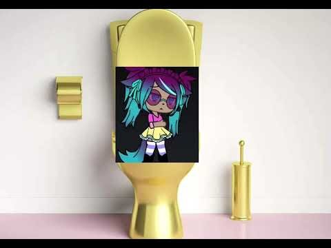 Alexis poops in the toilet