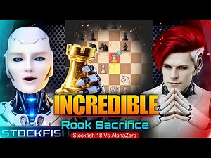 Stockfish 18 BRILLIANTLY Sacrificed His Rook in The Center Against AlphaZero 2026 | AlphaZero Chess