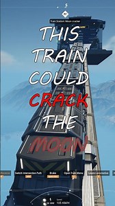 Train stop vs moon cracker l Satisfactory