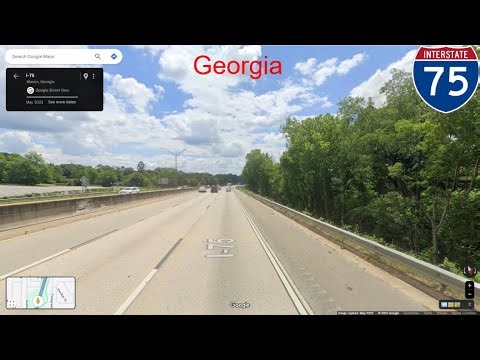 Interstate 75 - Georgia southbound