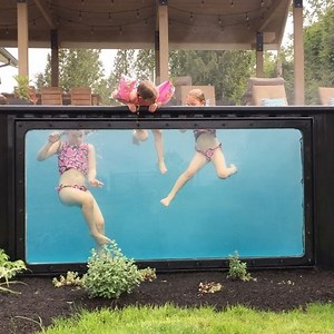 47K views · 262 reactions | This shipping container swimming pool will turn your backyard into a resort ‍♀️ | Yahoo | Facebook