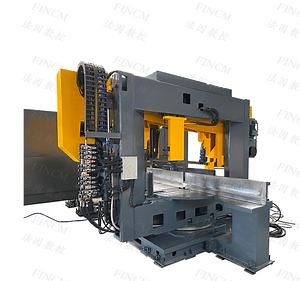 [Hot Item] DMS1206A FINCM Structure Steel Fabrication H Beam U Channel CNC Drilling Sawing  Machines