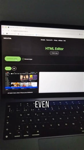 AI Magic: Convert Designs to Code Instantly! Try Image to HTML!