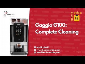 Gaggia G100 - Complete Cleaning