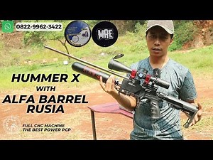 TES LARAS ALFA MADE IN RUSIA | HUMMER X - MAE SLUG 15.6GR 998 FPS.. CADAS