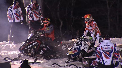 Anyone else remember this epic AMSOIL INC. Dominator start by Tim Tremblay? | Snocross