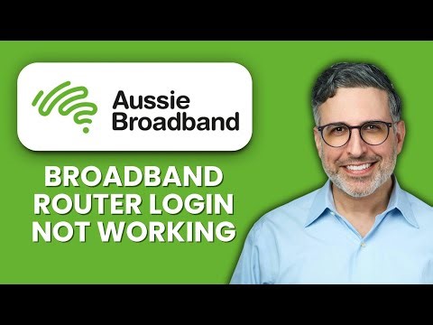 Aussie Broadband Router Login Not Working 2025 ⚙️ Fix Access 🔐 Regain Modem Control Fast