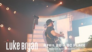 1.1K reactions · 139 shares | Catch Luke Bryan April 20th at BC Place alongside Dierks Bentley, Josh Ross, Alana Springsteen and more! Tickets at coastcitycountry.com | Luke Bryan | Facebook