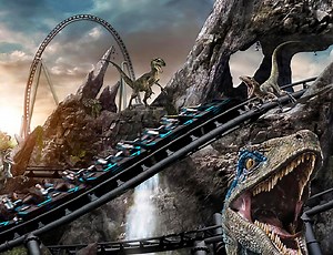 Jurassic World VelociCoaster Opens at Universal Orlando Resort, Here's a First POV Ride