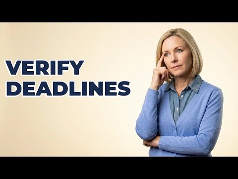 How Do I Confirm My College Application Deadlines?