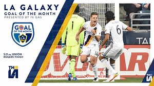 Smooooooth from start to finish. Robbie Rogers wins LA Galaxy Goal of the Month for May. | LA Galaxy