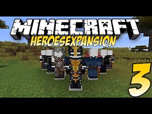 HeroesExpansion Part 3 Minecraft 1.12 Mod Showcase