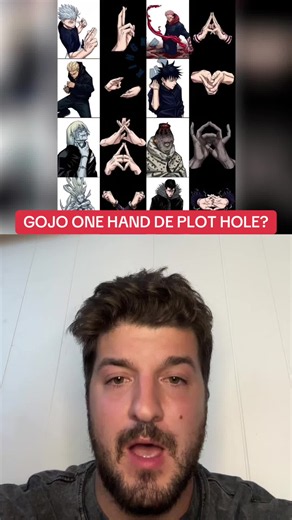 People need tl pay attention more #jjk #plothole | gojo two hand domain