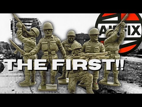 Super Rare Vintage Plastic Toy Soldiers From Airfix | British Paratroops From 1969