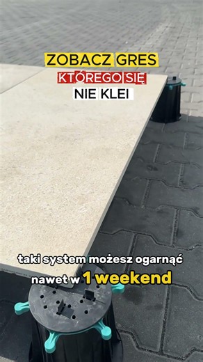 Płyta tarasowa za 68 zł/szt. to świetny wybór na taras w systemie wentylowanym 🔥