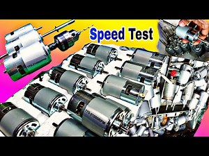 775 motor test and experiment and motor collection