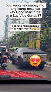 1K views · 538 reactions | Ang angas ng Tesla car  Kay Coco Martin siguro yan ! #tesla #TeslaCybertruck #CocoMartin #ViceGanda #everyone #followers #highlights Ardi Bob | Lea Lapitan Driz | Facebook