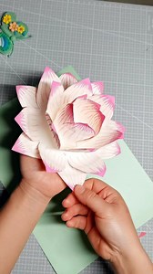 378K views · 2.6K reactions | Paper plate lotus that you can learn to make at a glance  #craft #papercraft #handmadewithlove | Art, Crafts and Journals | Facebook
