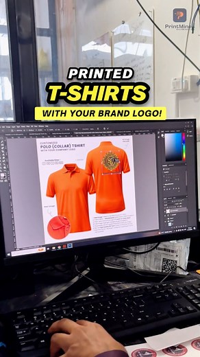👕 Customized Polo T-Shirts for Your Team & Events Get your company name or logo printed on high-quality polo t-shirts. ✅ Looks professional ✅ Comfortable for daily use ✅ Available in all sizes ✅ Starts from just 10 pcs 🚚 Delivery across India 📥 Order now and give your team a smart, uniform look! | PrintMine