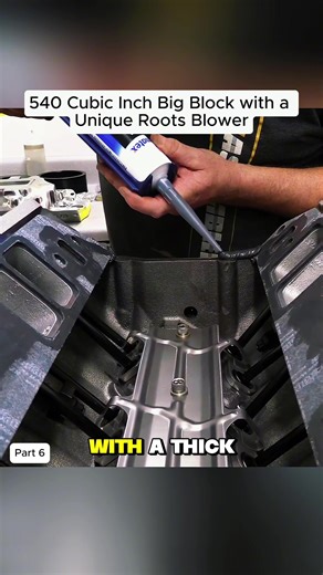 Unique Roots Blown 540ci Big Block Engine Build