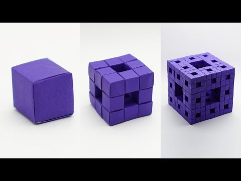 ORIGAMI MENGER SPONGE (Jo Nakashima)
