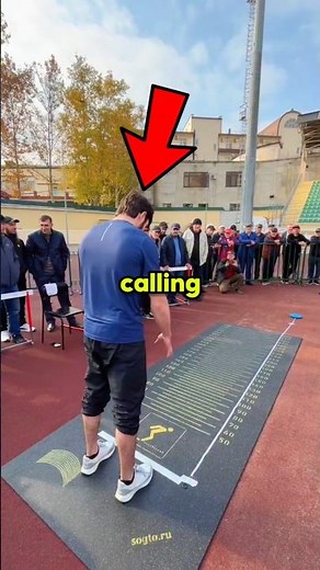 Unbelievable – They Had to Use a Ruler to Measure His Jump 😱🏆 #shortvideo