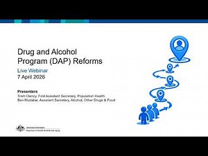 Drug and Alcohol Program reforms – Live webinar and Q&A