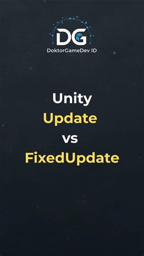 Update vs FixedUpdate (Jangan Kebalik) #unity #gamedev #belajarunity #coding #unityindonesia
