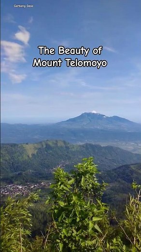 The beauty of Mount Telomoyo, Magelang (Indonesia)