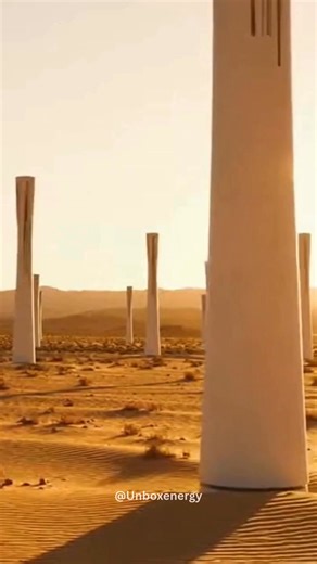 A new generation of bladeless wind turbines is being developed that generates electricity without spinning blades—using vibrations caused by wind instead. • These turbines rely on vortex-induced vibrations rather than rotating blades. • Wind flowing past the vertical structure creates oscillations. • The vibrations are converted into electricity using electromagnetic or piezoelectric systems. • No gears, blades, or rotating shafts—significantly lower mechanical wear. • Operates silently, making 