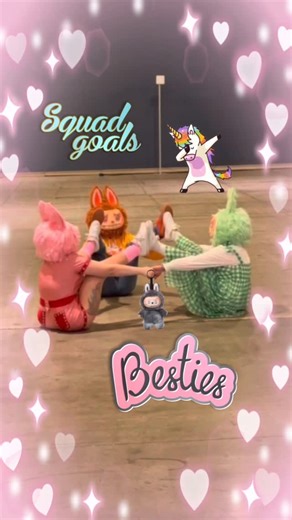 CheeseCakePanda on Instagram: "When you and the besties wanna be Labubus 👏 it started with just me and @joburritto and @jwodesigns wanted to join. Featuring @neil.bonabon (photographer) and @plasmid.pinup (who captured this beautiful last video). Lucky for you guys, I’m working a pattern set and tutorial on the Labubus heads for you all 💖 . #labubu #labubucostume #labubucosplay #labubuthemonsters #labubupopmart #zimomo #rarelabubu #labubumacaron #labububigintoenergy #labubuclothes #popmart #bl