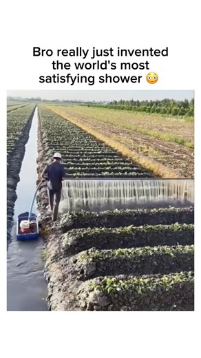 Bro really just invented the world's most satisfying shower #shorts