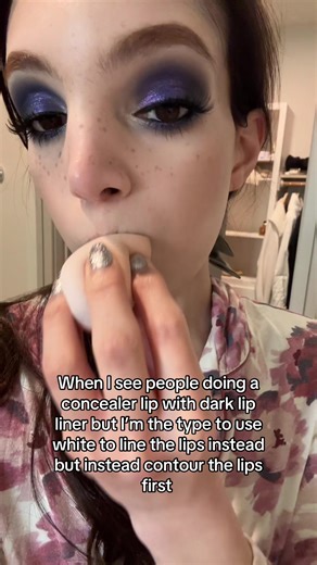 mac lip erase and mac white liner, such a good combo | Lip Makeup