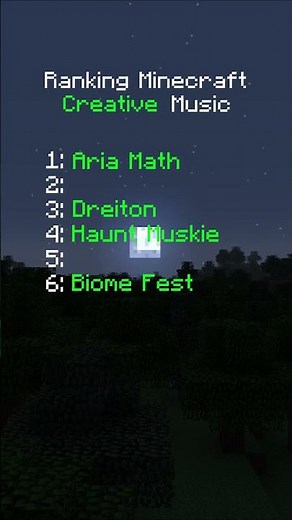 Ranking Nostalgic Minecraft Creative Music #minecraft #minecraftmusic