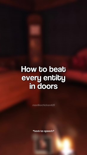 How to beat every entity in doors! Hope this helps too! #roblox #doors #gaming #fyp
