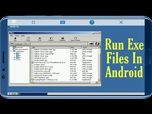 How to run exe files on android in hindi | Computer ki apps ko mobile me kese chalate hai