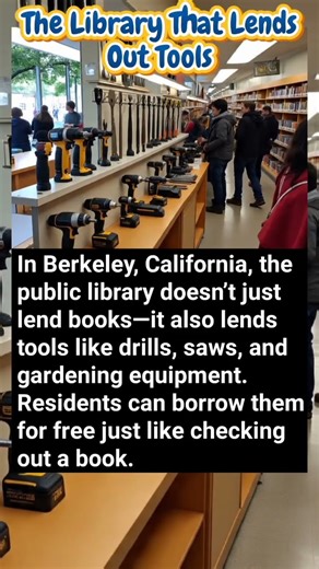 The Library That Lends Out Tools