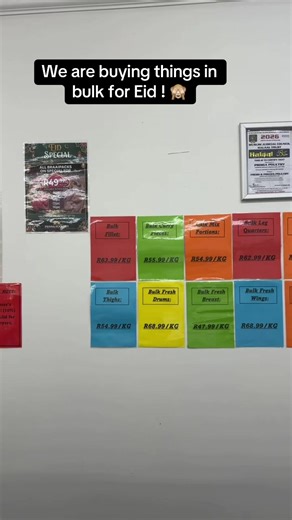 You can contact Primia Poultry Products CC on: 📲 WhatsApp: 072 233 5110 📞 Call: 021 699 8498 They are also running a Ramadan Special 🌙 from Wednesday, 18 March to Saturday, 21 March — the perfect time to stock up for your iftaar and Eid preparations. Don’t miss out on the deals! ✨@Primia Poultry Products CC You can contact Primia Poultry Products CC on: 📲 WhatsApp: 072 233 5110 📞 Call: 021 699 8498 They are also running a Ramadan Special 🌙 from Wednesday, 18 March to Saturday, 21 March — t