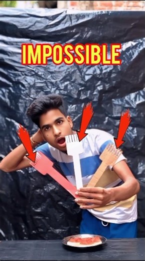 Can paper Fork Lift watermelon #shorts