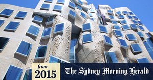 Frank Gehry's UTS Dr Chau Chak Wing Building opened: 'The most beautiful squashed brown paper bag ever seen'