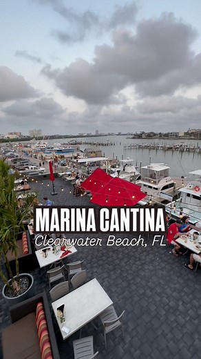 Enjoy rooftop views and Mexican cuisine at Marina Cantina in Clearwater Beach, Florida! Marina Cantina is an amazing Mexican restaurant that offers great water views with an outdoor tequila bar, inside and outside seating, fresh seafood caught by their own fleet of boats, and so much more! Make sure to keep up with Marina Cantina for upcoming seasonal specials and monthly events! 😋🌴🌮 #marinacantina #clearwaterbeach #clearwatereats #mexicanrestaurant #mexicanfood #rooftop #food #baystarrestaur