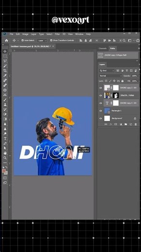 Double Layer Text Effect in Photoshop | Easy Typography Design Tip