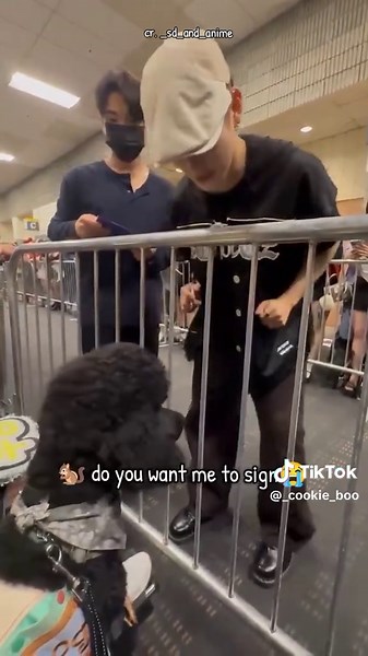 Captivating Moments of Hongjoong and Felix the Dog