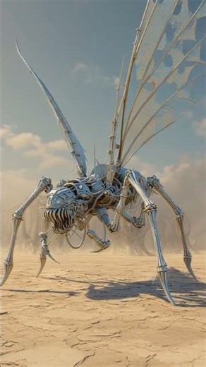 monoster spider with wings