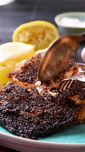 Want to know how to cook the perfect salmon?? #easyrecipes