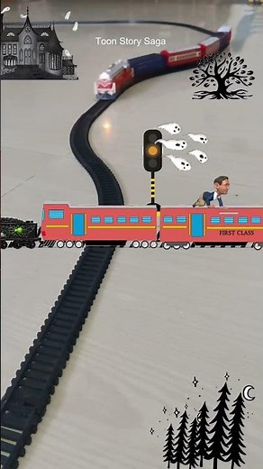 Ghost Train 👻 | Railroad Crossing | Train Crossing | Railway Level Crossing | Train Crossing Gate 🚆🚂