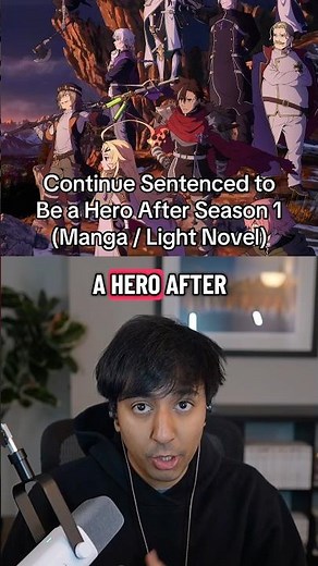 How to Continue Sentenced to Be a Hero After Season 1 (Manga & Light Novel) #anime #isekai #manga