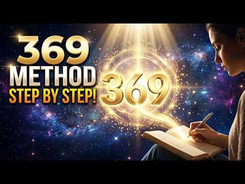 The 369 Manifestation Method Explained | Step-by-Step Daily Practice GUIDED BY 369