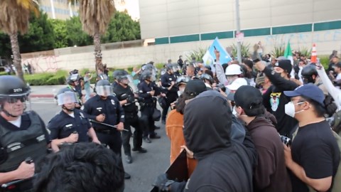 CA: Los Angeles Protests Continue into the Fourth Day - 62085491